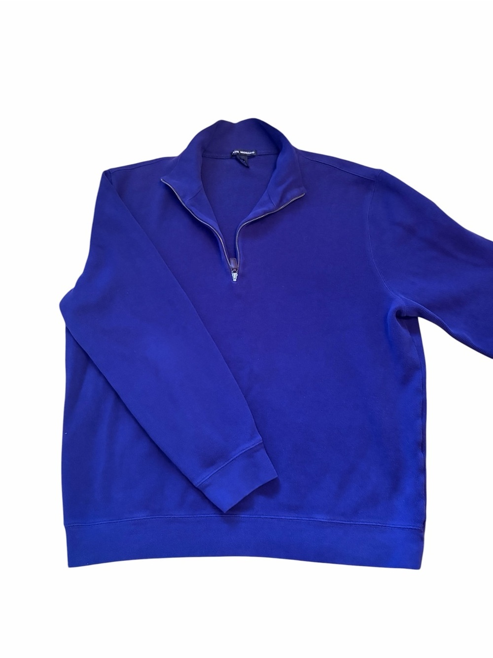 GAP Men's Royal Blue Quarter-Zip Sweater